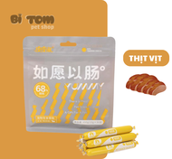 XÚC XÍCH CAO CẤP DÀNH CHO CHÓ TAOTAO PET - GÓI 30 THANH 15G