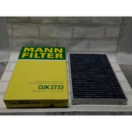 ไส้กรองแอร์ ชาโคล    Volvo  S60  II / S80  II / V60 / V70  II / V70  III / XC60  I / XC70  Mann Filt