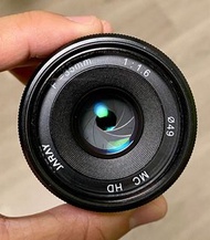 Sony E Mount 大光圈手動變焦鏡頭