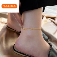 916 original gold transfer bead anklet for women gift