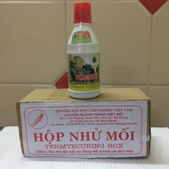 Termite bait set includes bottle of Pmc 90dp termite killer with termite bait box and instructions f