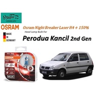 Osram Night Breaker Laser H4 +150% Brightness Xenon Bulb For Perodua Kancil 2nd Gen