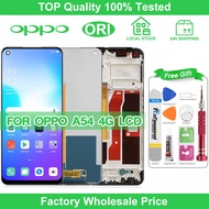 Original LCD with Frame For OPPO A54 4G cph2239 / A55 LCD Display Touch Screen Digitizer Assembly