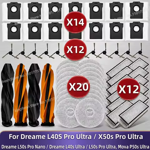 Fit For Dreame L40S Pro Ultra/L40s Ultra/X50s Pro Ultra, L50s Pro Ultra/ L50s Pro Nano, Mova P50s Ul