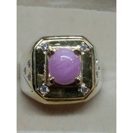 cincin perak 980 delima burma asli