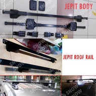 Universal Car Roof Rail Rack Cross Bar Clamp Legs Avanza Sigra Innova Kijang Rush Terios Fortuner Er