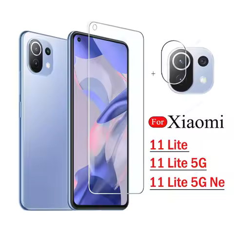 For Xiaomi Mi 11 Lite 5G Ne Tempered Glass For Xiaomi 11 Lite Camera Screen Protectors Lens Protecti