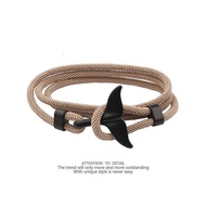 [Ready Stock] Whale Handmade Tail Niche Design Couple Bracelet