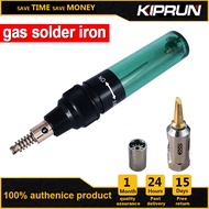KIPRUN ชุดเครื่องมือหัวเชื่อมไร้สายหัวแร้งแก๊ส1300องศาเซลเซียสหัวแก๊สเป่าหัวบัดกรี