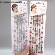 [dreamdreaming] Hair Gem Stiers Kit Blingling Hair Jewels For Girls Toy Hair Styling Tool With Reusa