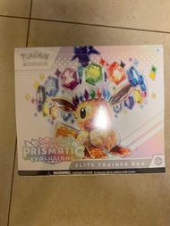 Prismatic Evolution Elite Trainer Box (SEALED)
