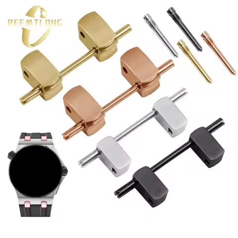 Stainless steel Watch end connector 3.5 4.5mm metal Accessories adapter tool For Audemars Piguet AP 