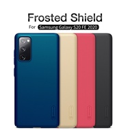 Nillkin Matte Case for Samsung Galaxy S20 FE S20 Fan Edition 5G Super Frosted Shield Mobile Phone Sh