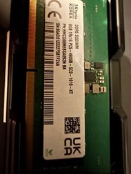 Sodimm 8GB（16gb total) DDR5 4800Mhz notebook ram *2