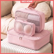 Set of 3 travel bags, clothes organizer bag and convenient carry-on luggage TD160