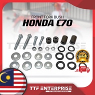 HONDA C70 FRONT FORK BUSH SET
