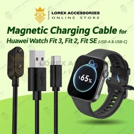 Charging Cable for Huawei Watch Fit 3 / 2 / SE, Magnetic USB Cable 100cm, 6 Months Warranty of Charg