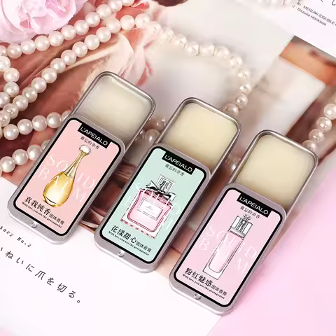 Woman Body Pheromone Perfume Solid Balm Long Lasting Fragranc Light Fragranc Portable Solid Perfume 