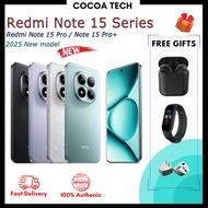 Xiaomi Redmi Note 15 Pro+ Snapdragon 7s Gen 4 /Redmi Note 15 Pro Mediatek Dimensity 7400 Ultra /Redm