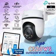 TP-LINK  WiFi CCTV Tapo C520WS Outdoor| 2K HD | Pan/Tilt | Color Night Vision | IP66 Waterproof