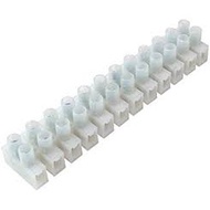 10A PVC Wire Cable connector connecter Terminal Block 12 Position Barrier Wire connector Wayar Elekt