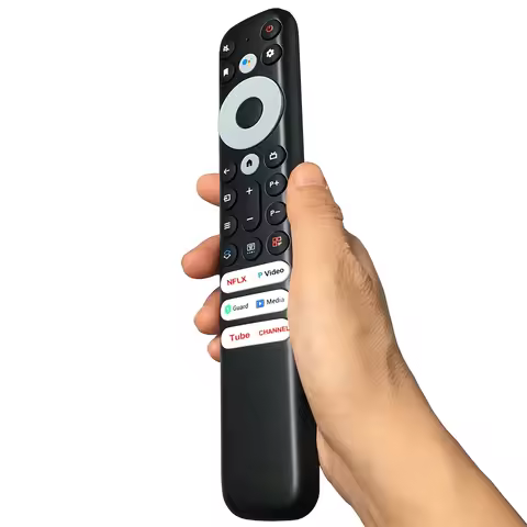 RC902V FMR4 Smart Remote Control Suitable for TCL Mini LED QLED 4K Ultra HD Android TV - Infrared Te