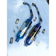 Exhaust Silent Killer RDM 24 Exhaust PREMIUM PURPLE power pipe beat Crab beat new Click 125 power pi