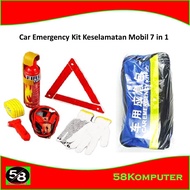 7 in 1 car emergency First Aid kit car Safety 7 in 1 complete emergency kit car emergency kit car em