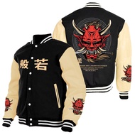 Jaket Bomber Varsity Baseball Motif Yakuza Jepang Terbaru / Jaket Varsity Sukajan / Jaket Baseball V