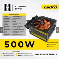 EYOTA 500W POWER SUPPLY FAN 8cm 12cm COMPUTER PC DESKTOP power supply psu