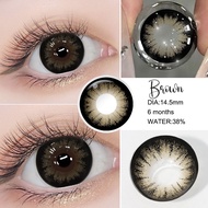 [0.00 s/d -6.00] Magister Softlens Minus 14.5mm Big Eyes  Diamond Seri Soflen Minus Allure Gray Sofl
