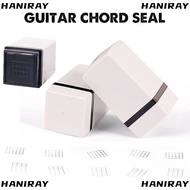 HANIRAY Chord Seal, Grid Convenient Chords Stamp, Guitar/Yukri Portable Chords Print Signet