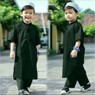 "Agniyaa.store"Baju Koko Anak Laki Laki Model Pakistan LIS Terbaru 2021 Bonus Peci / Kurta / Baju Se