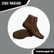 Gino MARIANI Shoes Original Leather Boots Dark Brown Elario 10