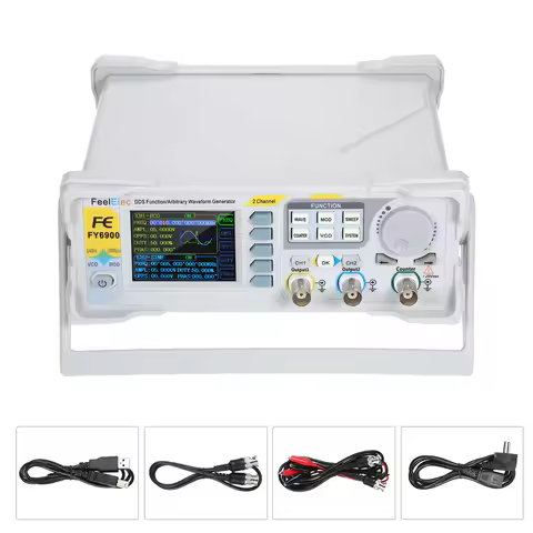 FY6900-100M Digital DDS Signal Generator Dual-channel Signal/Arbitrary Waveform Generator Pulse Sign