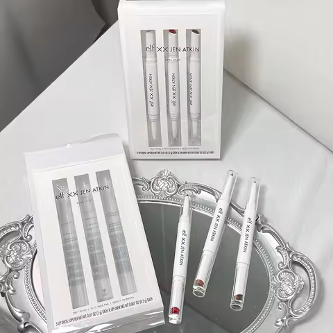 Elf Dual-ended Lipstick Tinted Lip Balm Hydrating Fruit-flavored Lip Prime Highlighter Contour Stick