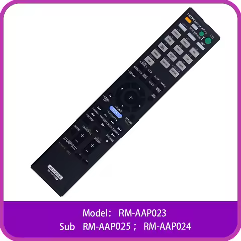 RM-AAP023 Sub RM-AAP025 RM-AAP024 Remote Control for Sony DVD STR-DG920 7.1 Channel AV System Receiv