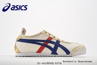 เอสิคส์ Onitsuka Tiger Mexico 66 SlipON Canvas Sneakers รองเท้าวิ่ง รองเท้าฟิตเนส รองเท้าเทรนนิ่ง รองเท้าวิ่งเทรล รองเท้าผ้าใบสีดำ