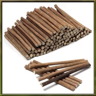 120Pcs 6 Inch Craft Sticks Twigs Sticks Wood Logs for Crafts, for Decoration, DIY Crafts Photo Props