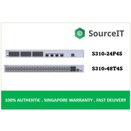Huawei Switch S310-24T4S / S310-48T4S | 24*GE ports / 48*GE ports, 4*GE SFP ports, AC power - 12 Mon