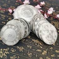 Wholesale Metal Crafts Antique Collection Silver Dollar Supply Antique 8.8cm Guangxu Ingot Silver Do