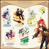 ST3 Genshin Impact 4th anniversary Acrylic Plate Holder gift for girlfriend Game peripherals Collect