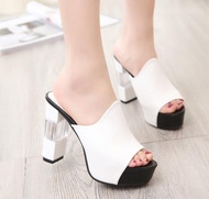 พร้อมส่งจากไทยZASHION รองเท้าแฟชั่นส้นสูงผู้หญิง   Elegant Premium Women High Heels Ankle Heels