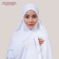 Siti Khadijah Telekung Modish Ashley in White