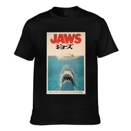 Fashion Printed Jaws Japan Poster (1) Casual Tshirt For Men