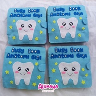 CUSTOM BUSY BOOK ONLY FLANNEL BUSY BOOK/ CUSTOM CLOTH BOOK/