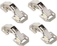 OSALADI 4 Pcs Cabinet Hinge Door Drawer Hinge Kitchen Door Hinges Soft Close Door Hinges Heavy Duty Door Hinge Heavy Duty Hinges Barn Door Hinges Steel Hinges Drawer Hinges Silver Embedded