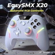 EasySMX X20 Wireless Gamepad Enhanced Controller Compatible with PC/NS/TV/Phone/Laptop, Hall Micro T