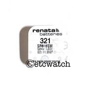 ถ่านกระดุม Renata SR616SW / 321 1 ก้อน