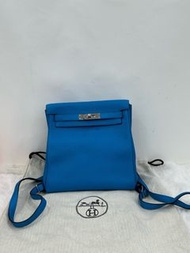 👜Hermes Kelly Ado Bleu Royal PHW Stamp Y 愛馬仕 Kelly ado皇家藍銀扣 Y刻